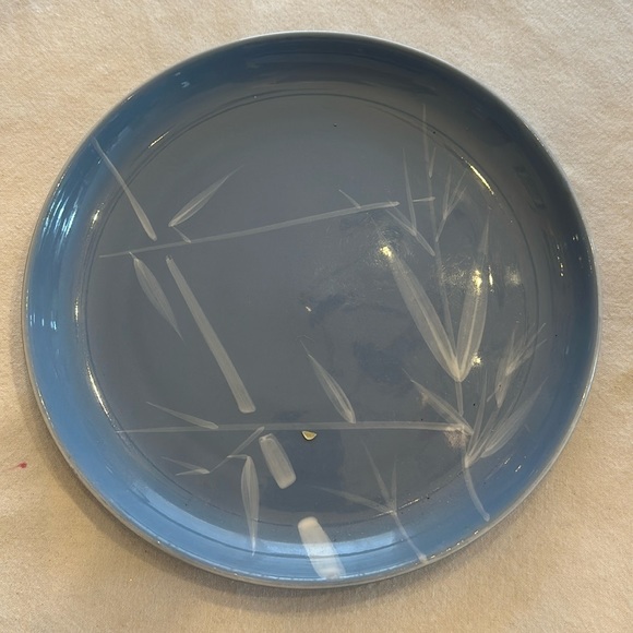 Winfield Other - MCM (2) Winfield 10” dinner plates. Blue Bamboo.